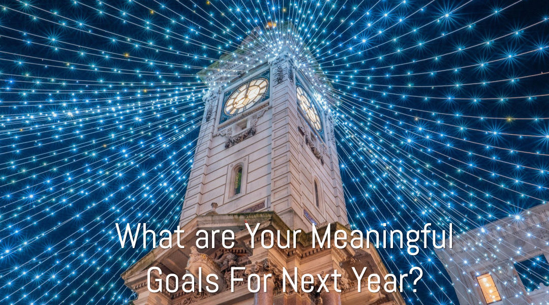 What are Your Meaningful Goals For Next Year?