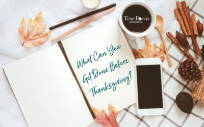What Can You Get Done in the Next Two Months?