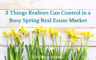 3 Things Realtors Can Control in a Busy Spring Real Estate Market